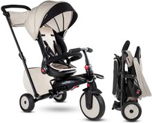 Tricikli za djecu od 10 mjeseci - Tricikl i kolica sklopivi STR7J Warm Grey 7u1 smarTrike sivi s rotirajućom preklopnom sjedalicom Touch Steering s EVA kotačima od 6 mjes_1