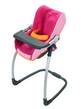 Cărucioare de la 18 luni - Cărucior Maxi Cosi&Quinny 5in1 Smoby (mâner 70 cm) roz-portocaliu_1