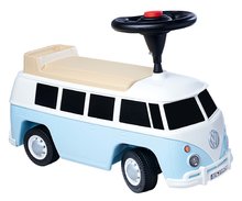 Cavalcabili dai 18 mesi - Minibus cavalcabile con suoni Baby Volkswagen T1 Blue BIG design realistico e vano portaoggetti dai 18 mesi_0