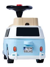 Odrážadlá od 18 mesiacov - Odrážadlo minibus so zvukom Baby Volkswagen T1 Blue BIG s reálnym dizajnom a odkladacím priečinkom od 18 mes_0