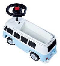 Odrážedla od 18 měsíců - Odrážedlo minibus se zvukem Baby Volkswagen T1 Blue BIG s reálným designem a odkládací prostorem od 18 měsíců_2