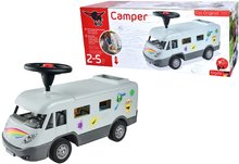 Odrážedla od 18 měsíců - Odrážedlo obytný karavan Camper BIG s komplet výbavou pro 12 cm postavičku a protiskluzová kola a klakson od 24 měsíců_1