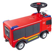 Babytaxiuri de la 18 luni - Babytaxiu mașină de pompieri Volvo Fire Truck BIG cu design realist cu stropitoare funcțională și spațiu de depozitare de la 24 de luni_1