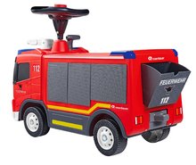 Rutschfahrzeuge ab 18 Monaten - Rutschfahrzeug Feuerwehrauto Volvo Fire Truck BIG mit realistischem Design mit funktioneller Spritze und Aufbewahrungsordner ab 24 Monaten_0