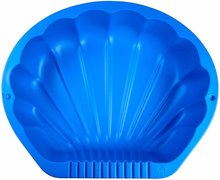 Sabbiere per bambini - Sabbiera in due pezzi Conchiglia Watershell blue BIG può contenere fino a  2*20 kg di acqua e sabbia 74*88*21 cm blu da 18 mesi_0