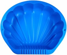 Sabbiere per bambini - Sabbiera in due pezzi Conchiglia Watershell blue BIG può contenere fino a  2*20 kg di acqua e sabbia 74*88*21 cm blu da 18 mesi_2