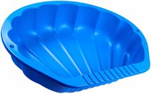 Sabbiere per bambini - Sabbiera in due pezzi Conchiglia Watershell blue BIG può contenere fino a  2*20 kg di acqua e sabbia 74*88*21 cm blu da 18 mesi_1