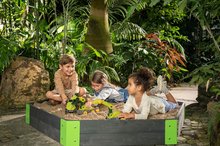 Spielhäuser mit Werkzeug - Spielhaus der Freunde -Set mit Dinosauriern im Garten in eleganten Farben Friends House Evo Playhouse Smoby Erweiterbar_31