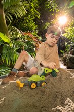 Utilaje construcție de jucărie - Utilaj de lucru excavator Power Worker Mini Dino T-Rex Big cu piese mobile si greble pentru nisip de la 24 luni 21*10*22 cm_1
