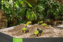 Macchine  di costruzione - Escavatore macchina da lavoro Power Worker Mini Dino T-Rex BIG con parti mobili e rastrello per sabbia da 24 mesi_0