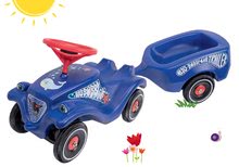 Odrážedla sety - Set odrážedlo auto Ocean BIG Bobby Car Classic modré a přívěsný vozík od 12 měsíců_7