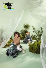 Guralice za djecu od 12 mjeseci - Guralica auto Bobby Car Classic Eco BIG ekološka siva s trubom i modernim naljepnicama od 12 mjes_2