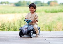 Guralice za djecu od 12 mjeseci - Guralica auto Bobby Car Classic Eco BIG ekološka siva s trubom i modernim naljepnicama od 12 mjes_8
