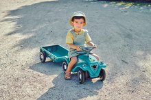 Guralice za djecu od 12 mjeseci - Guralica s prikolicom auto Bobby Car Classic Eco 2.0 BIG ekološka tirkizna s trubom i trendi naljepnicama od 12 mjes_1
