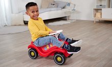 Babytaxiuri de la 12 luni - Babytaxiu mașinuță Bobby Car Classic Led Big roșu cu caroserie care luminează și claxon de la 12 luni_4