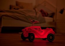 Babytaxiuri de la 12 luni - Babytaxiu mașinuță Bobby Car Classic Led Big roșu cu caroserie care luminează și claxon de la 12 luni_2