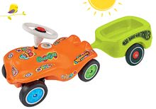 Guralice setovi - Set guralica auto Retro Look New Bobby Car BIG narančasta i kvadratna prikolica od 12 mjeseci_14