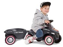 Babytaxiuri de la 12 luni - Set babytaxiu Bobby Car Neo Anthrazit BIG cu sunete și jante care își schimbă culoarea cu remorcă ovală mâner parental și spătar ergonomic_1