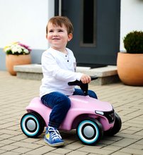 Odrážadlá od 12 mesiacov - Odrážadlo Bobby Car Neo Rosé BIG ružové zvukové s 3-vrstvovými gumenými kolesami a ergonomické sedadlo od 12 mes_1