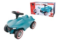 Babytaxiuri de la 12 luni - Babytaxiu mașinuță Bobby Car Neo Azur BIG turcoaz cu sunete cu roți silentioase cu 3 straturi și mască de plasă de la 12 luni_1