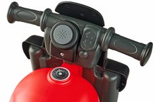 Odrážadlá od 18 mesiacov - Odrážadlo motorka Sport Balance Bike Red BIG so zvukom široké dvojité gumené kolesá červené od 18 mes_0