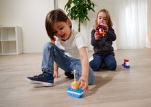 Klocki BIG-Bloxx jak lego  - Zestaw klocków Peppa Pig Vehicles PlayBig Bloxx BIG Zestaw 4 środków transportu 24 części od 1,5-5 lat_3