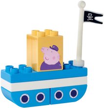 Klocki BIG-Bloxx jak lego  - Zestaw klocków Peppa Pig Vehicles PlayBig Bloxx BIG Zestaw 4 środków transportu 24 części od 1,5-5 lat_3