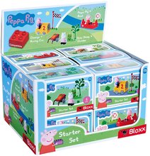 Építőjátékok BIG-Bloxx mint lego - Építőjáták Peppa Pig Starter Set PlayBig Bloxx BIG figura versenyautóval 1,5-5 évesnek_1