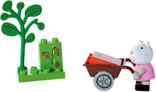 Építőjátékok BIG-Bloxx mint lego - Építőjáték Peppa Pig Starter Set PlayBig Bloxx BIG figura talicskával 1,5-5 évesnek_2