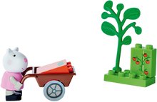 Építőjátékok BIG-Bloxx mint lego - Építőjáték Peppa Pig Starter Set PlayBig Bloxx BIG figura talicskával 1,5-5 évesnek_1