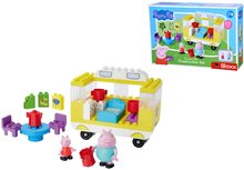 Giochi di costruzioni come LEGO - Costruzione Peppa Pig Campervan PlayBig Bloxx BIG autocaravan con attrezzatura e 2 figurine 52 pezzi da 1,5-5 anni_2