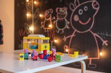 Stavebnice ako LEGO - Stavebnica Peppa Pig Campervan PlayBig Bloxx BIG auto karavan s výbavou a 2 postavičky 52 dielov od 1,5-5 rokov_6