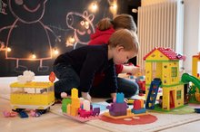 Jucării de construit BIG-Bloxx ca și lego - Joc de construit Peppa Pig Campervan PlayBig Bloxx Big rulotă cu echipament și 2 figurine 52 piese de la 1,5-5 ani_4