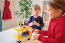 Építőjátékok BIG-Bloxx mint lego - Épytőjáték Peppa Pig Campervan PlayBig Bloxx BIG lakókocsi felszereléssel és 2 figurával 52 részes 1,5-5 évesnek_12