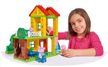 Stavebnice ako LEGO - Stavebnica Peppa Pig Play House PlayBig Bloxx BIG domček so šmykľavkou a hojdačkou 2 postavičky 72 dielov od 1,5-5 rokov_15