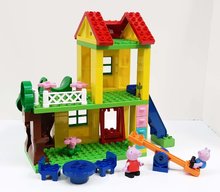 Stavebnice BIG-Bloxx jako lego - Stavebnice Peppa Pig Play House PlayBig Bloxx BIG domeček se skluzavkou a houpačkou 2 postavičky 72 dílů od 18 měsíců_23