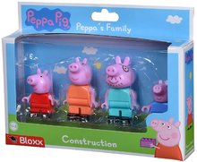 Jucării de construit BIG-Bloxx ca și lego - Joc de construit Peppa Pig Peppa's Family PlayBig Bloxx Big familie cu 4 personaje de la 1,5-5 ani_3