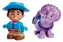 Építőjátékok BIG-Bloxx mint lego - Építőjáték Dino Ranch Corral PlayBig Bloxx BIG Miguel és Tango a rancson 40 darabos 1,5-5 éves korosztálynak_0