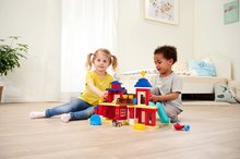 Giochi di costruzioni come LEGO - Gioco di costruzioni Dino Ranch Clubhouse PlayBig Bloxx BIG casetta con scivolo e 2 personaggi 168 pezzi dai 1,5-5 anni_3