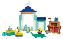 Stavebnice BIG-Bloxx jako lego - Stavebnice Dino Ranch Hatchery PlayBig Bloxx BIG líheň s koupelnou a 2 figurkami 86 dílů od 1,5–5 let_1