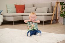 Dřevěné didaktické hračky - Dřevěný labyrint s korálky Baby HIPP Bead Maze Eichhorn s 2 drahami od 12 měsíců_2
