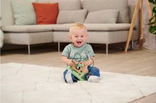 Dřevěné didaktické hračky - Dřevěný labyrint s korálky Baby HIPP Bead Maze Eichhorn s 2 drahami od 12 měsíců_3