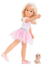 Lalki od 4 roku życia - Lalka Valentine Ballerina Set Corolle Dziewczynki Z długimi blond włosami i psem o wzroście 28 cm 7 dodatków od 4 lat._2