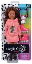 Lutke za djecu od 4 godine - Lutka Melody Music & Fashion Set Corolle Girls duge smeđe kose sa psićem 28 cm 6 dodataka od 4 god_0