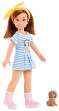 Panenky od 4 let - Panenka Zoé Nature & Adventure Set Corolle Girls s hnědými vlasy a s pejskem 28 cm 6 doplňků od 4 let_2
