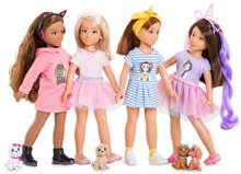 Bábiky od 4 rokov - Bábika Zoé Nature & Adventure Set Corolle Girls s hnedými vlasmi a so psíkom 28 cm 6 doplnkov od 4 rokov_2