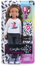 Bábiky od 4 rokov - Bábika Mélody Shopping Set Corolle Girls s dlhými hnedými vlasmi 28 cm 6 doplnkov od 4 rokov_5