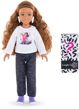 Puppen ab 4 Jahren - Puppe Mélody Shopping Set Corolle Girls mit langen braunen Haaren 28 cm 6 Zubehör ab 4 Jahren_0