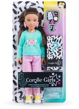 Puppen ab 4 Jahren - Puppe Luna Shopping Set Corolle Girls mit langen braunen Haaren 28 cm 6 Zubehör ab 4 Jahren_4