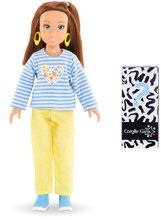 Puppen ab 4 Jahren - Puppe Zoé Shopping Set Corolle Girls mit braunen Haaren 28 cm 6 Zubehör ab 4 Jahren_0